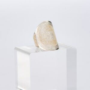 Silver Circular Center Ring