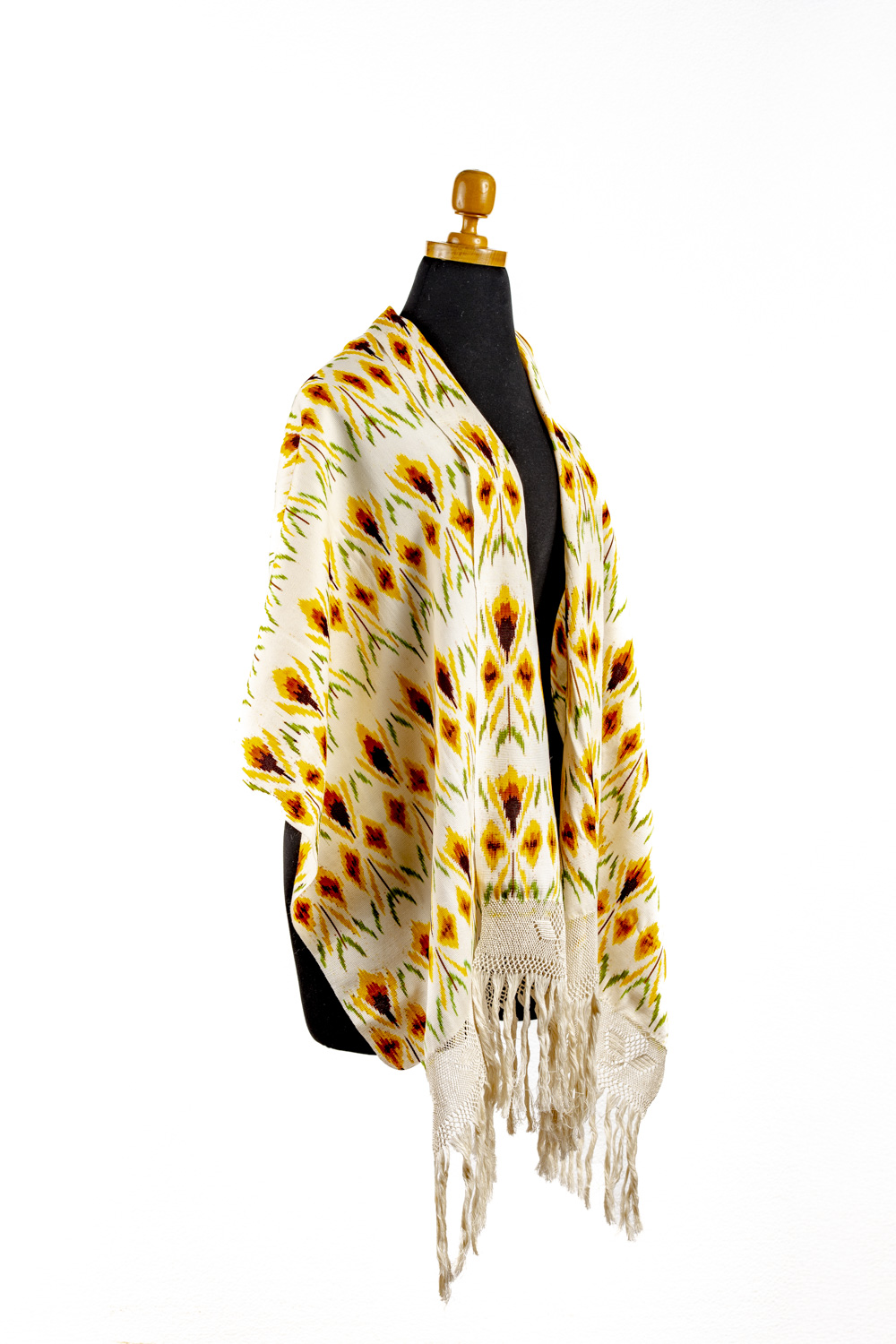 Fine Cotton Orchid Shawl