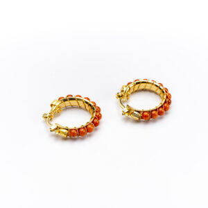 Aretes coralina pequeños